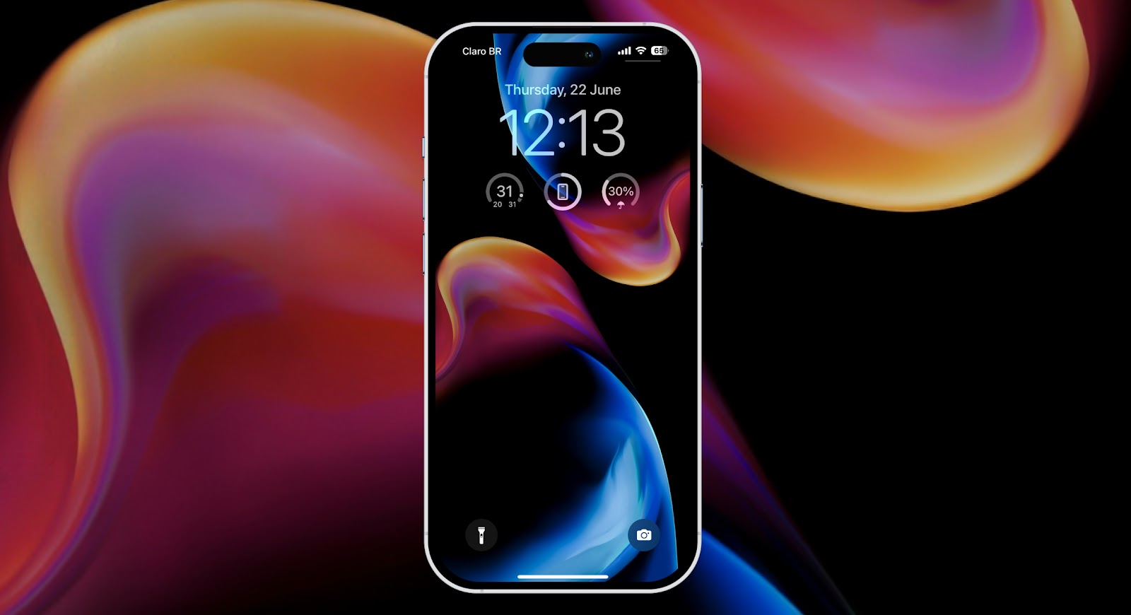 Abstract Design Concept Wallpaper for iPhone 15 Pro Max