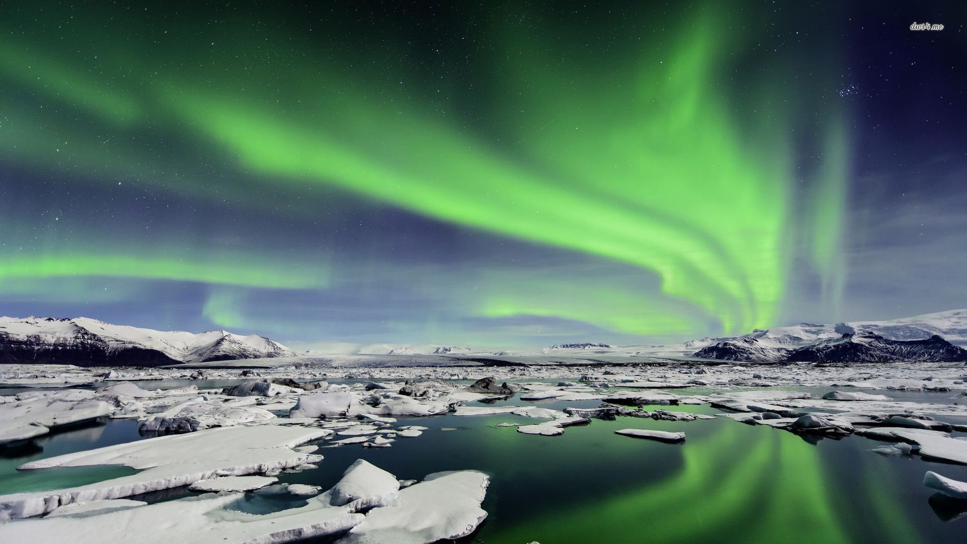 Name Northern Lights Over Iceland Nature Wallpaper