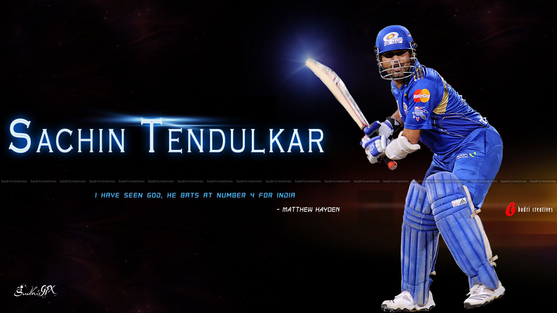 Sachin Tendulkar HD Wallpaper Cricket Novelist