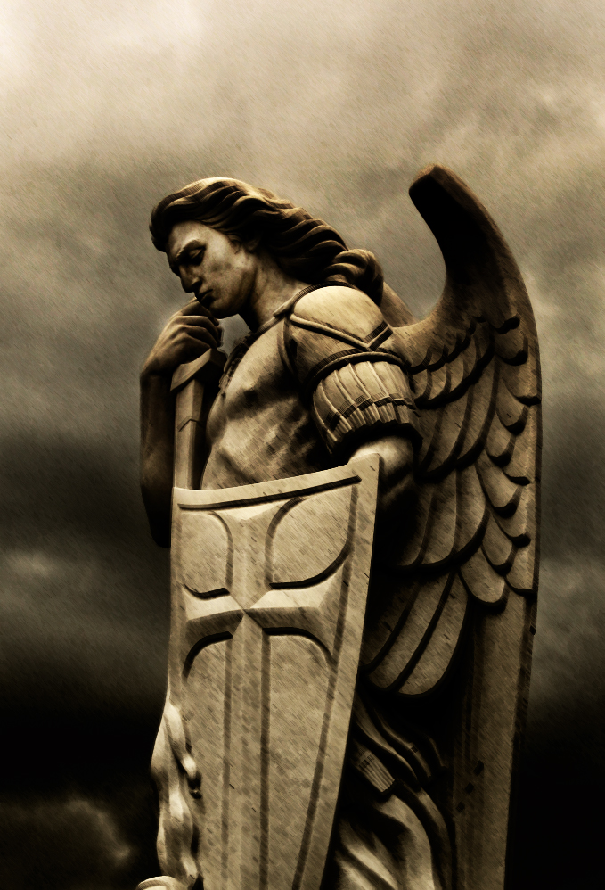 Download Revered Saint Michael Protection From Above  Wallpaperscom