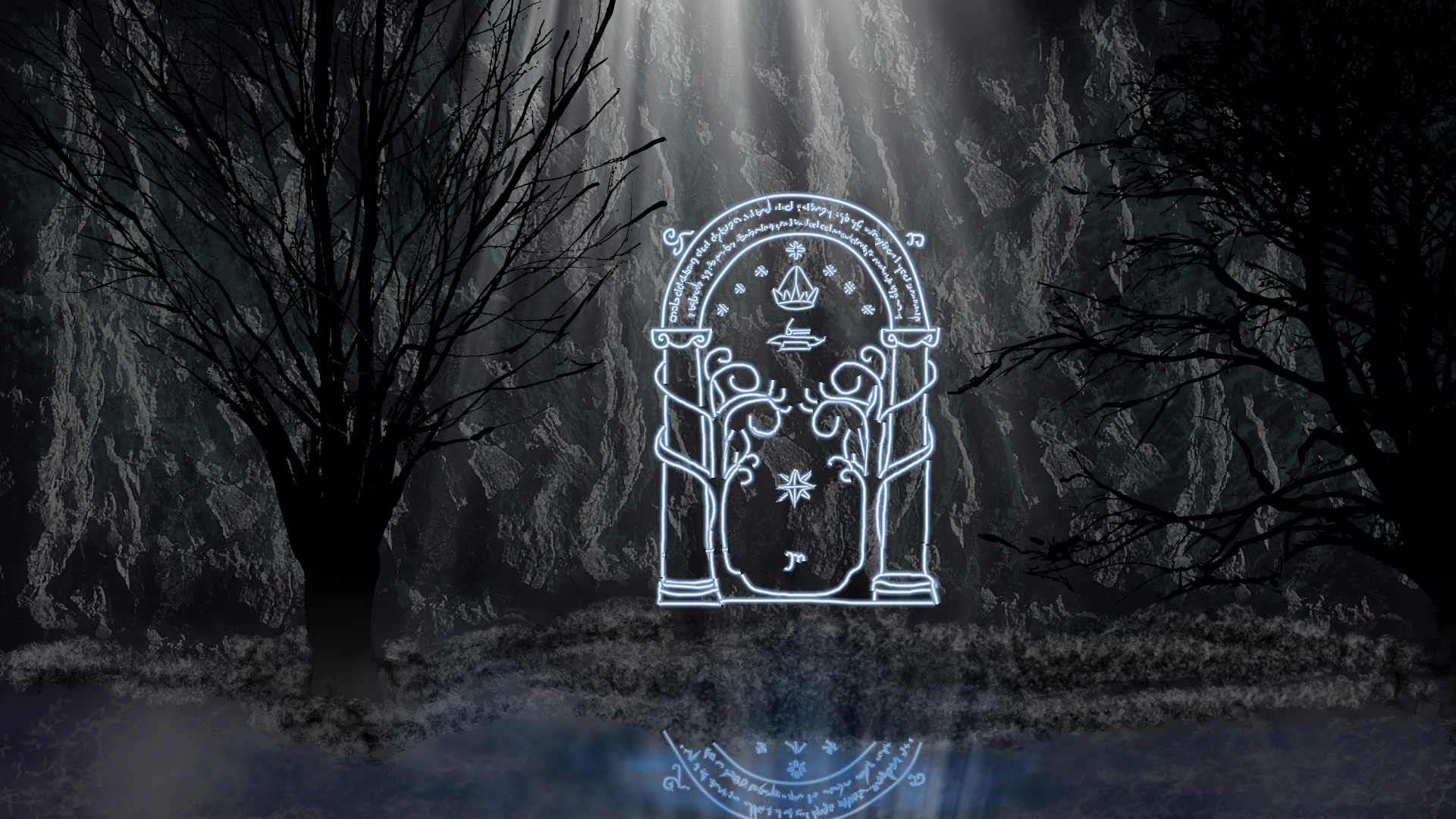 The Doors Of Moria By Spectar22 On Newgrounds