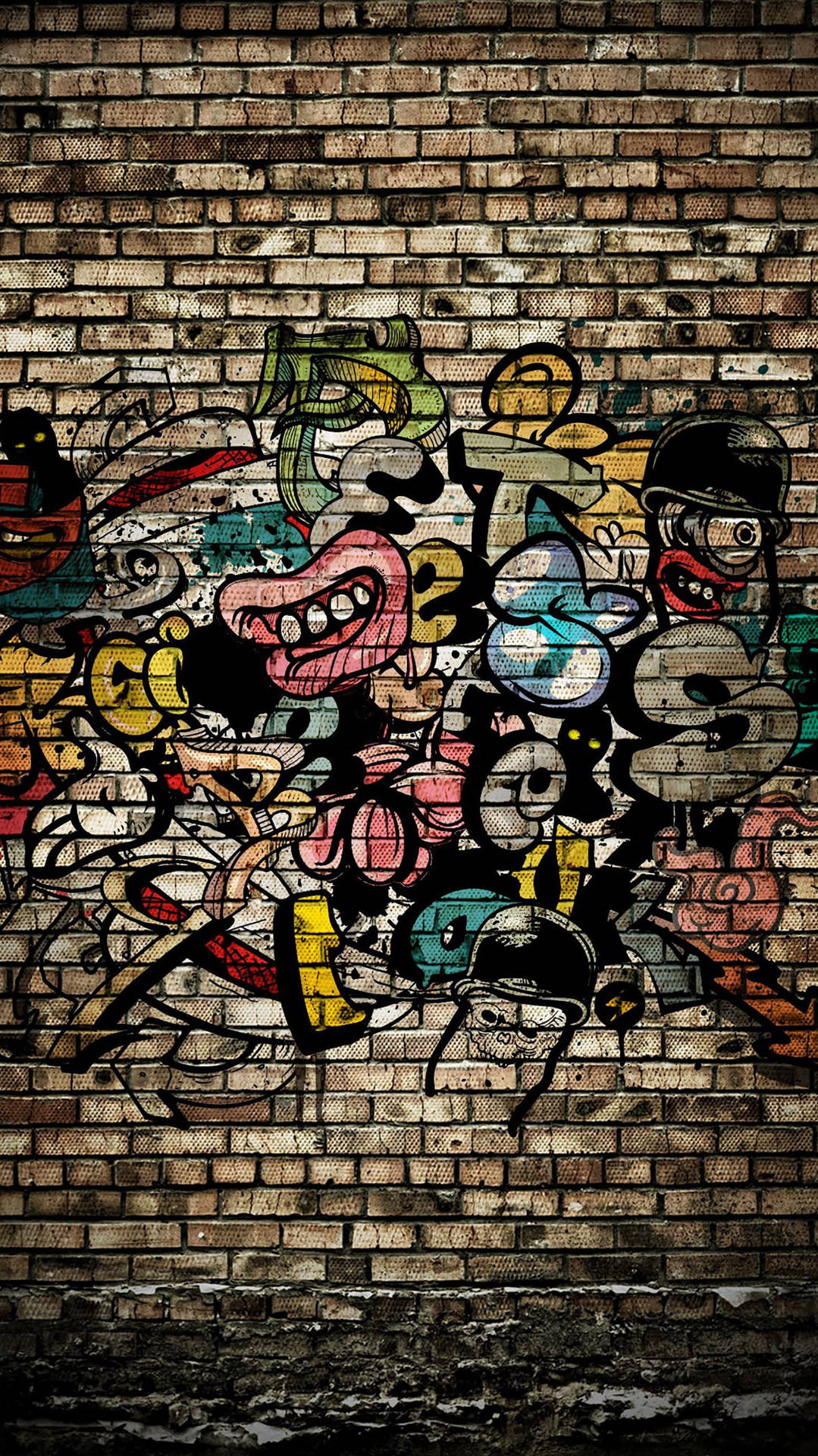 Graffiti iPhone Background Wallpaper