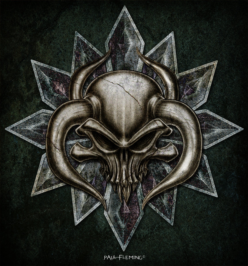 Skull Bull Head Design By Oblivion