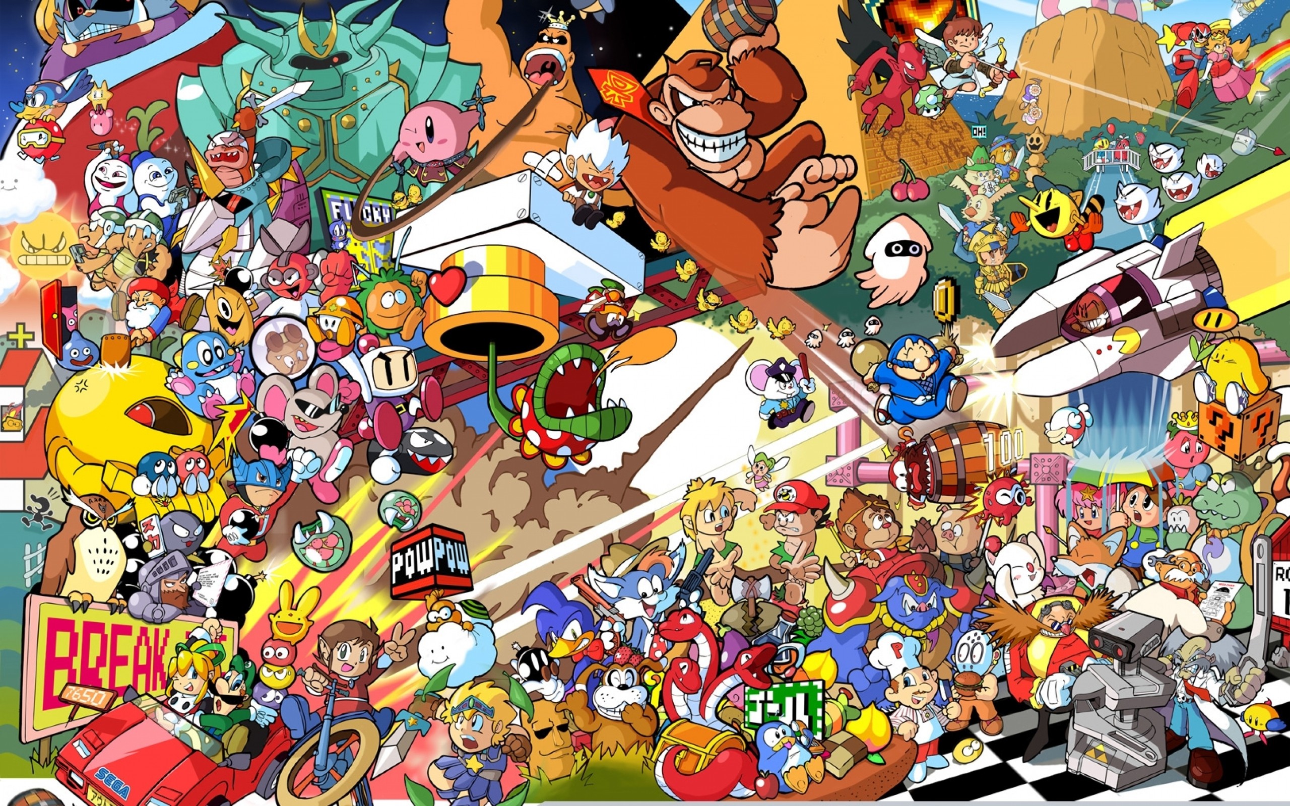 Nintendo Super Smash Bros All Star Romstation Wallpaper Background