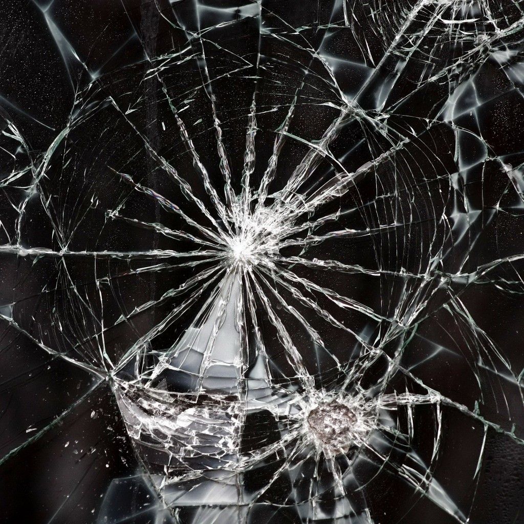 Shattered Glass Broken Texture iPad Wallpaper HD Screen