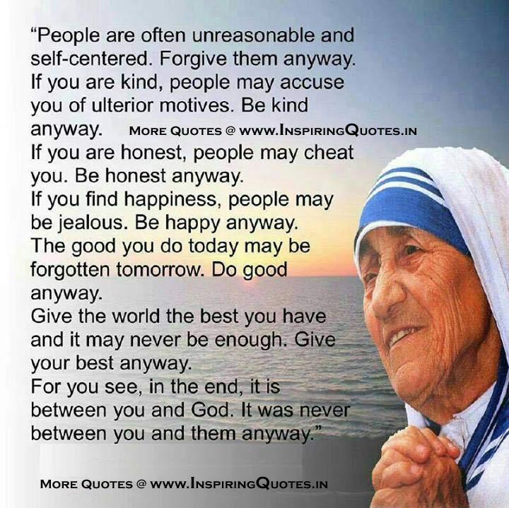 Mother Teresa Quotes Mother Teresa Messages Great Words Lines