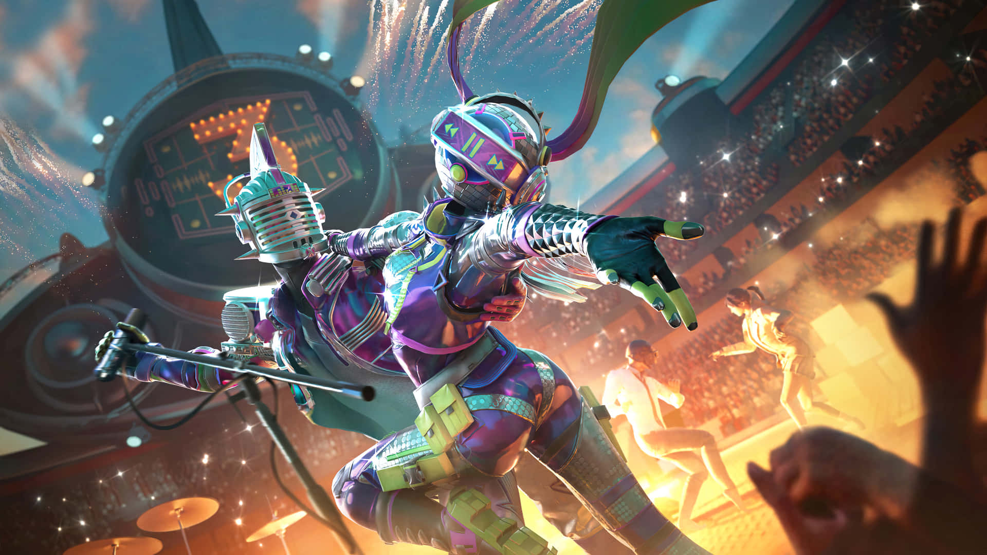 Neon Gaming Wallpaper