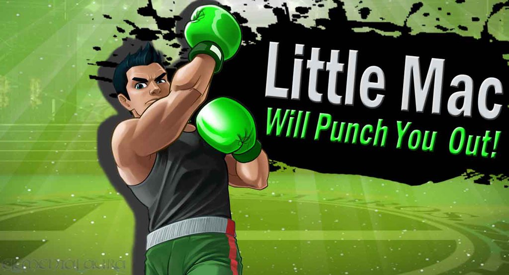 Little Mac Ing To Super Smash Bros On Wii U And 3ds