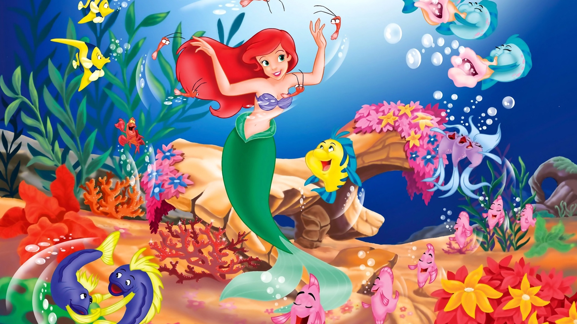 Disney The Little Mermaid Wallpaper HD Desktop