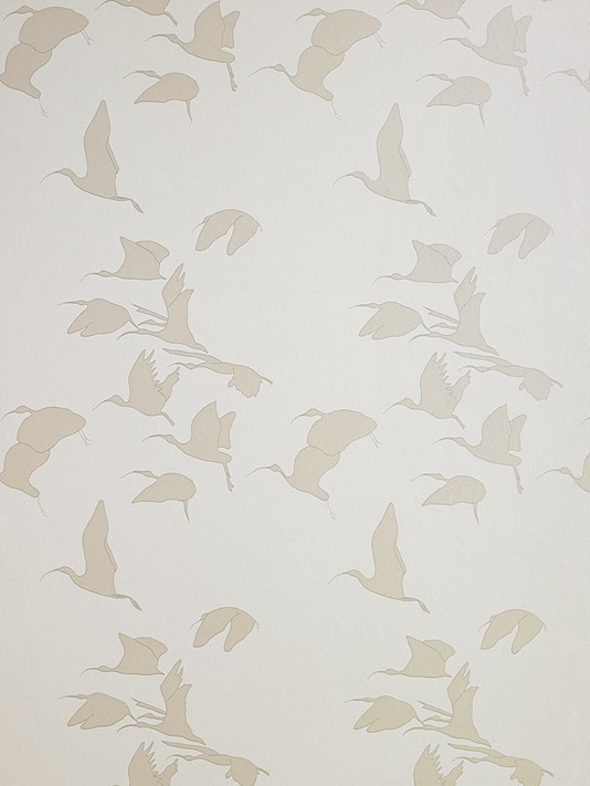 Ibis Wallpaper Neutral Wallpaper Designer Wallpaper