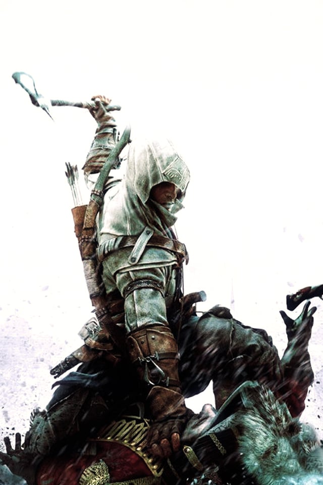 iPhone iBlog Assassins Creed 3 iPhone 4S Wallpapers 640x960