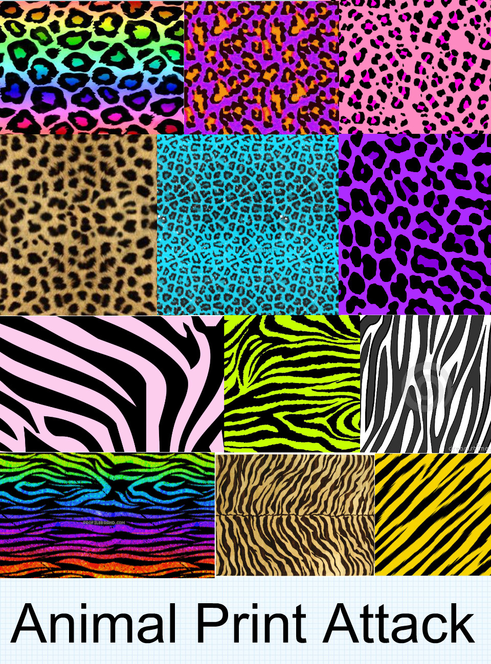 Animal Print Attack Publish With Glogster