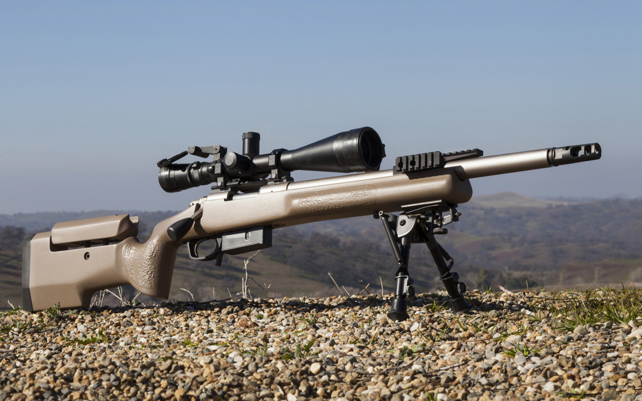 Remington Sniper Rifle Wallpaper HD S