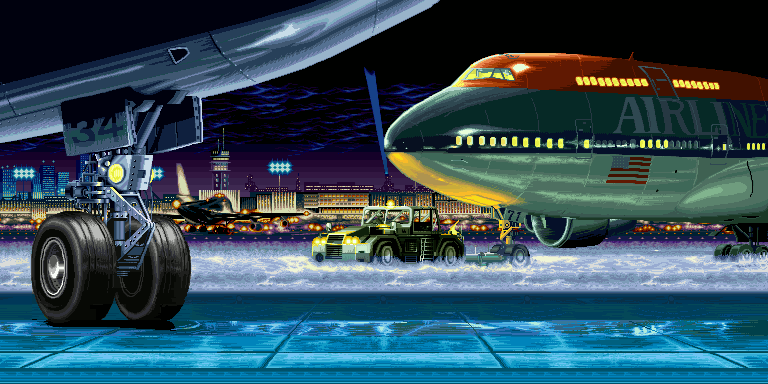 16 bit fighting game backgrounds 768x384