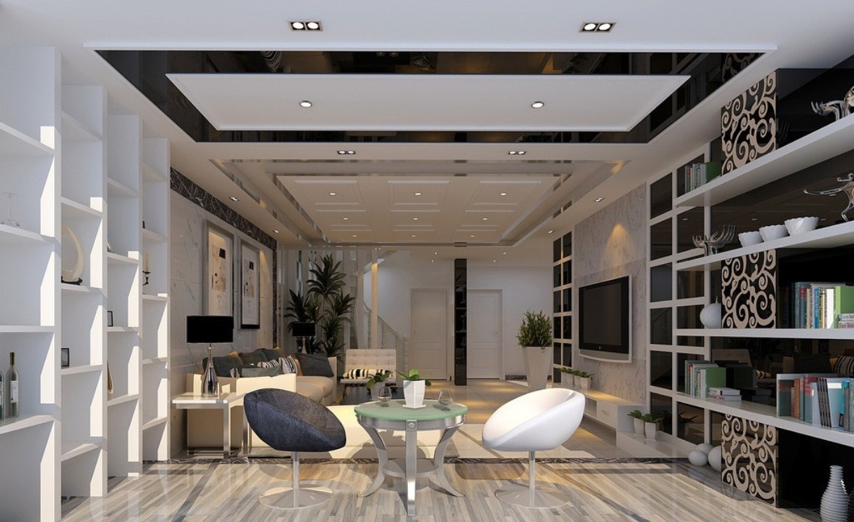 Ceiling Designs Design Of Partition Between Hall And