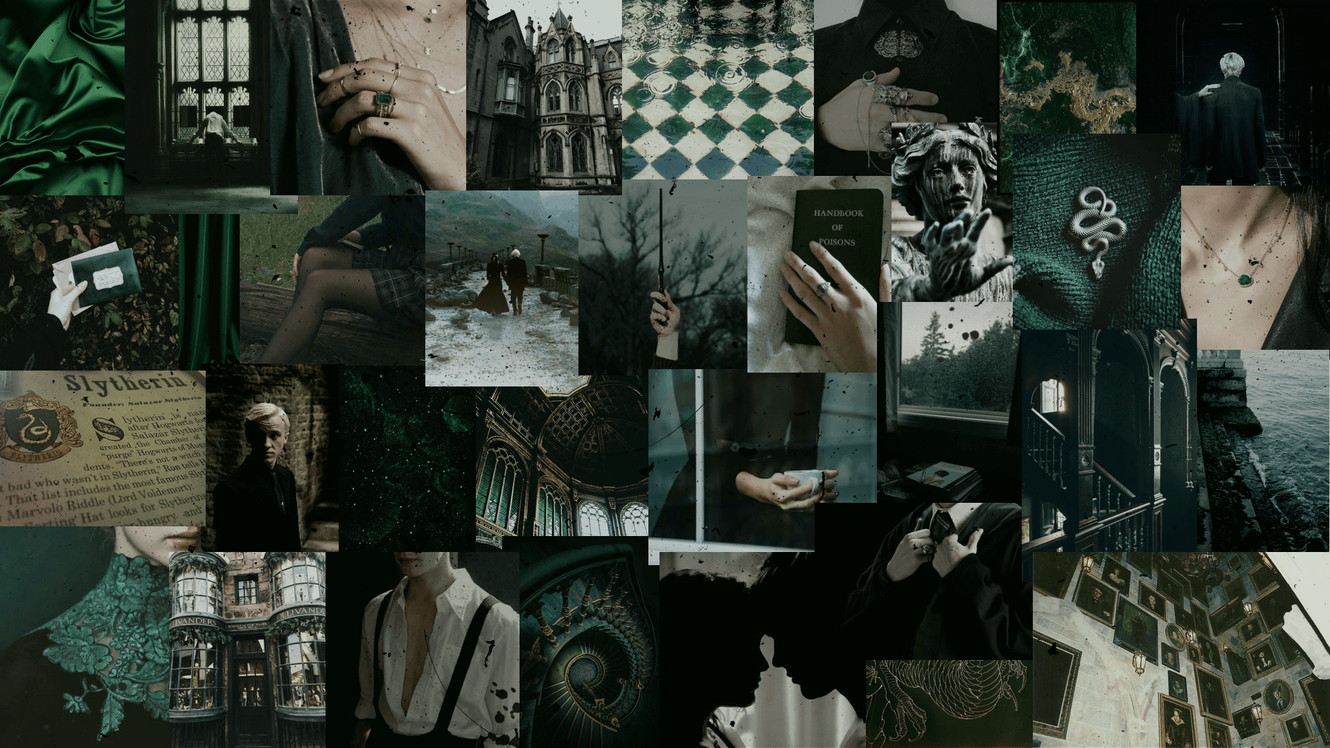 Slytherin Desktop Wallpaper