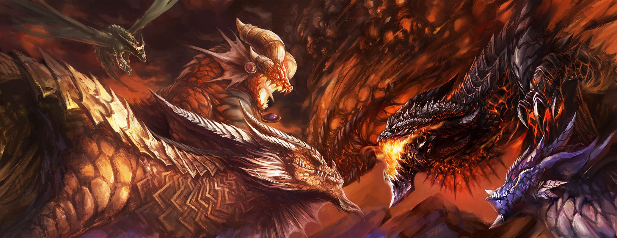 Illustration De Rui Zhang Legends World Of Warcraft Fantasy