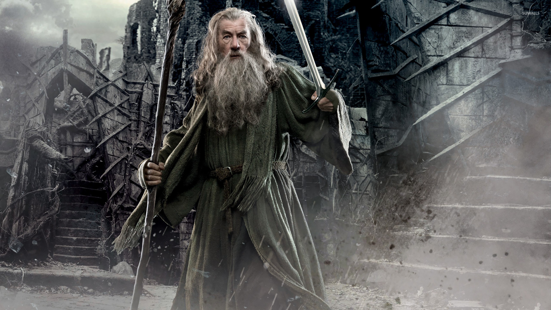 Gandalf The Hobbit Desolation Of Smaug Wallpaper Movie