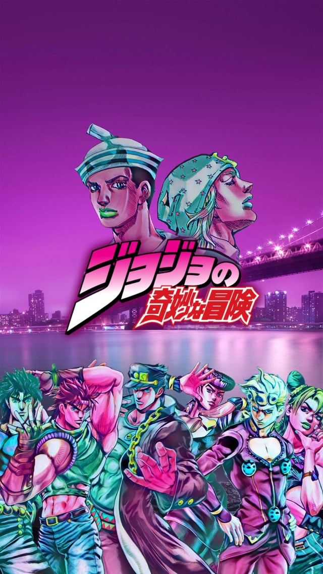 Jojo Phone Wallpaper I Made With Different Versions And Aspect Ratios