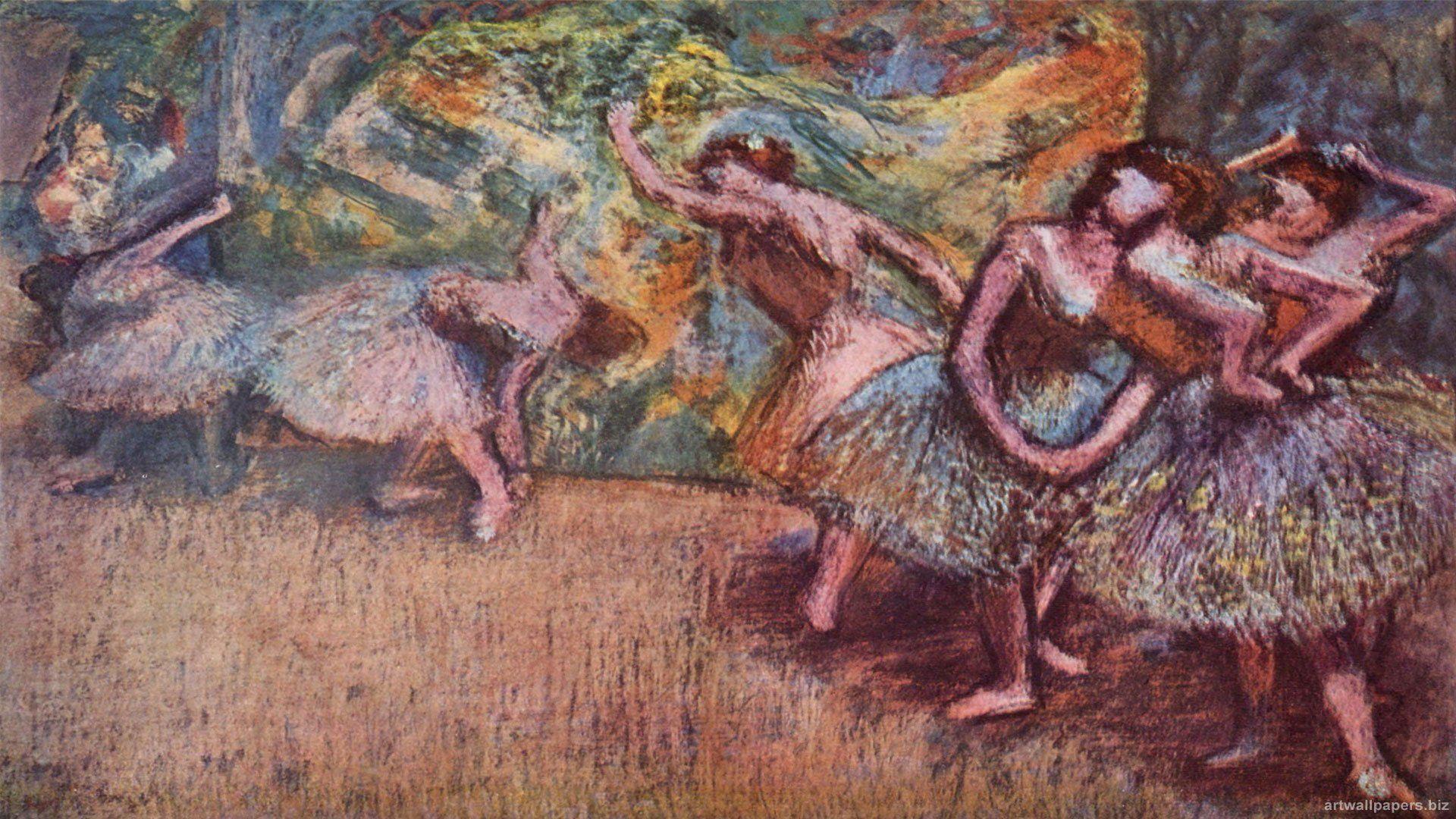 Edgar Degas Wallpaper Top Background