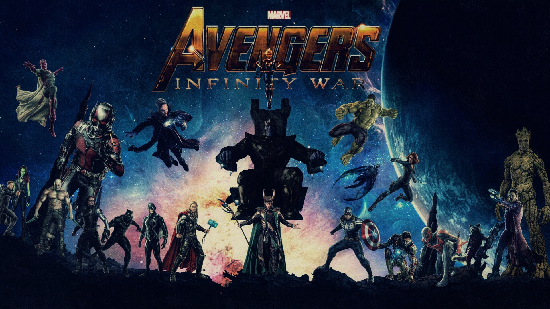Avengers Infinity War HD Wallpaper By Theincrediblejake