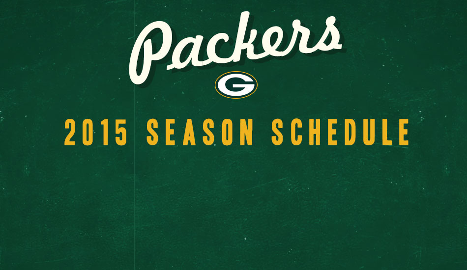 Packers Announce Schedule