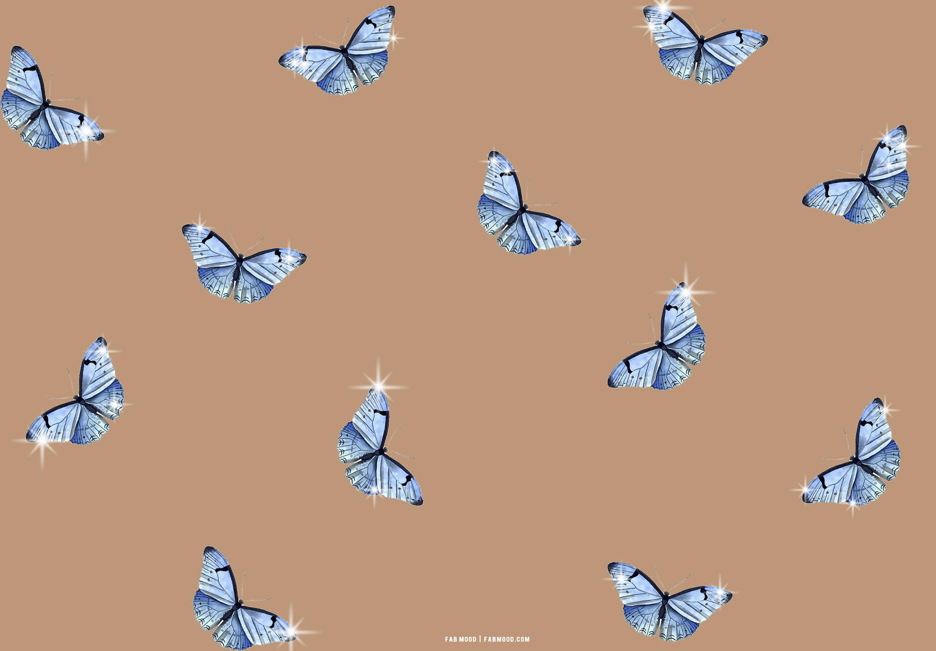 Excellent Butterfly Desktop Background Aesthetic Wallpaper