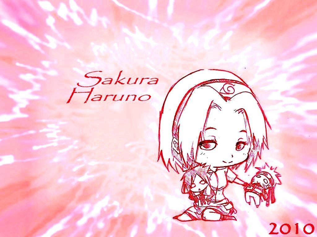 Chibi Sakura Wallpaper Haruno