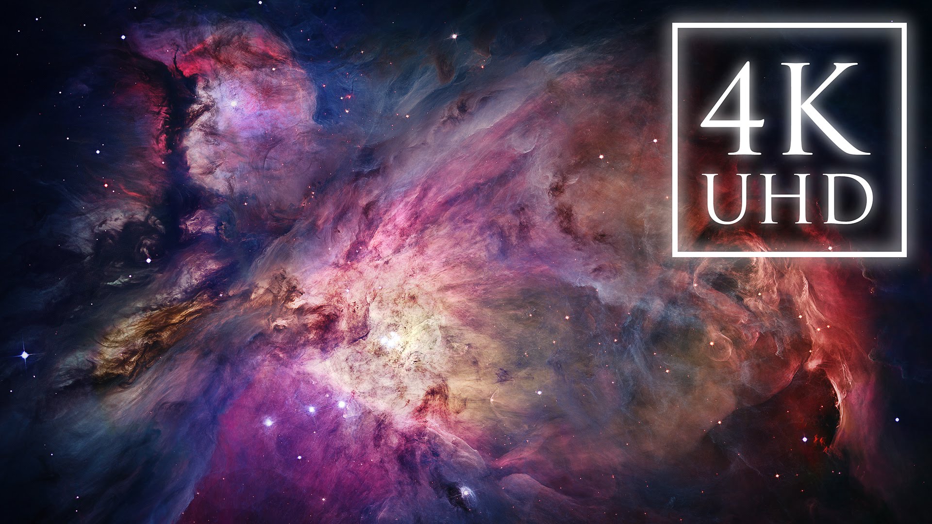 The Orion Nebula Ultra HD 4K