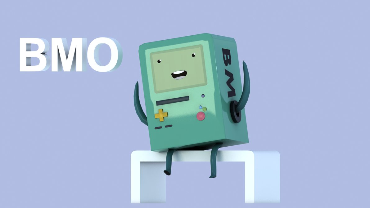 Bmo From Adventure Time Wallpaper Pic2fly
