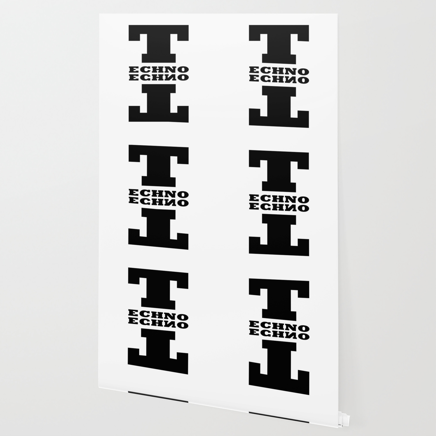 Techno Anagram Wallpaper By Hypnoboy Society6