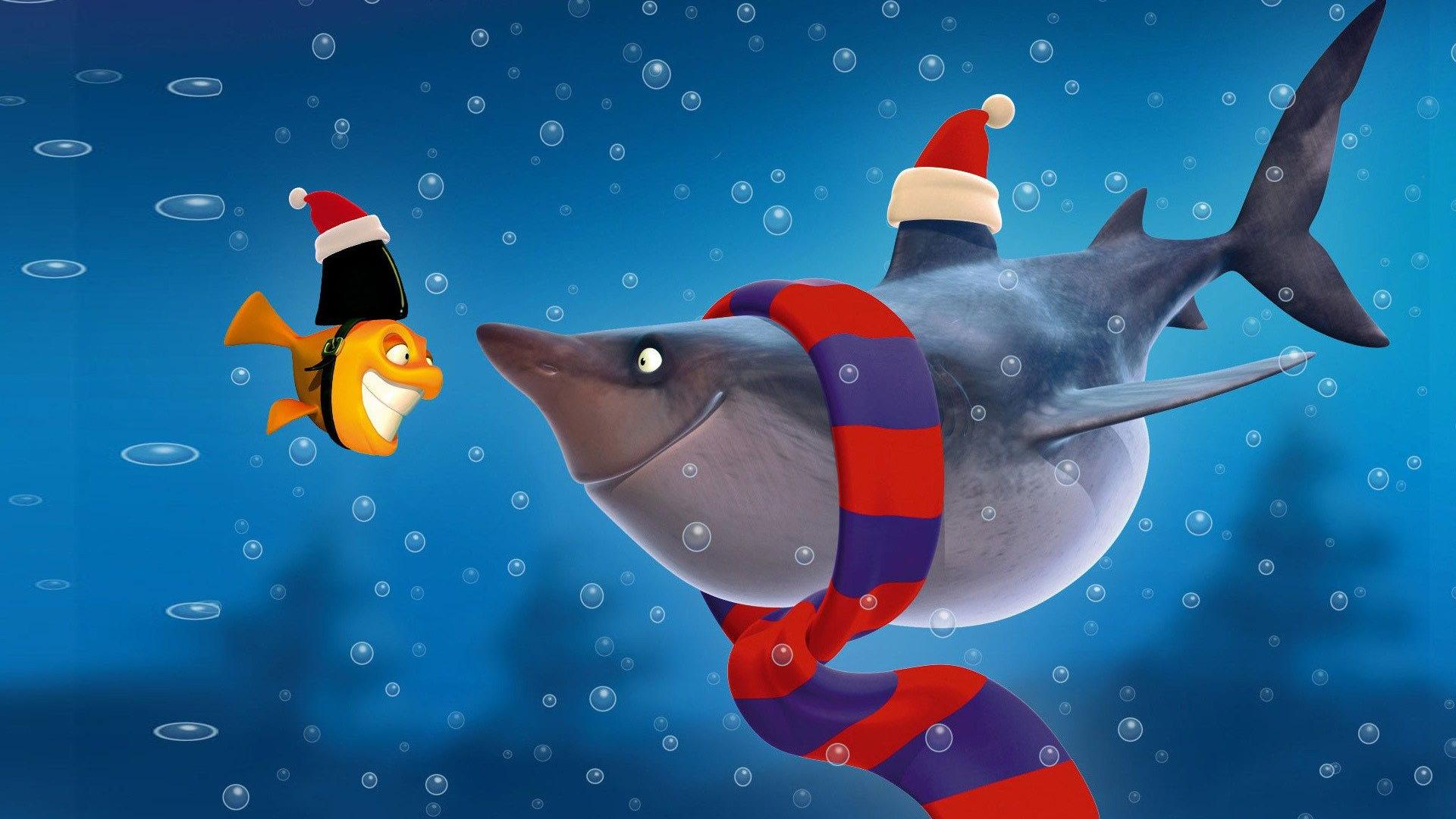 Cartoon Shark Fish Pictures HD Wallpaper Of
