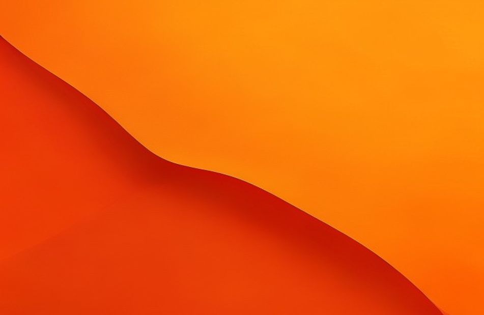Solid Orange Wallpaper