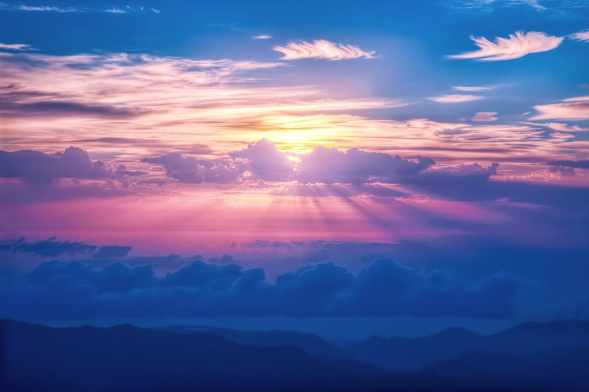Aesthetic Clouds Wallpaper