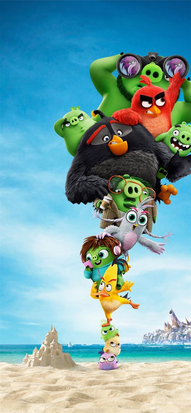 The Angry Birds 10k iPhone Wallpaper