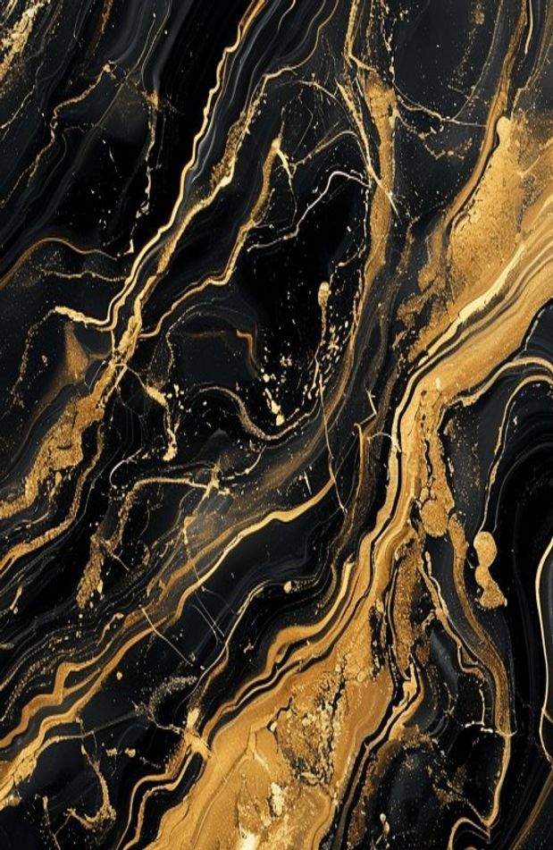 Black And Gold Marble Wallpaper