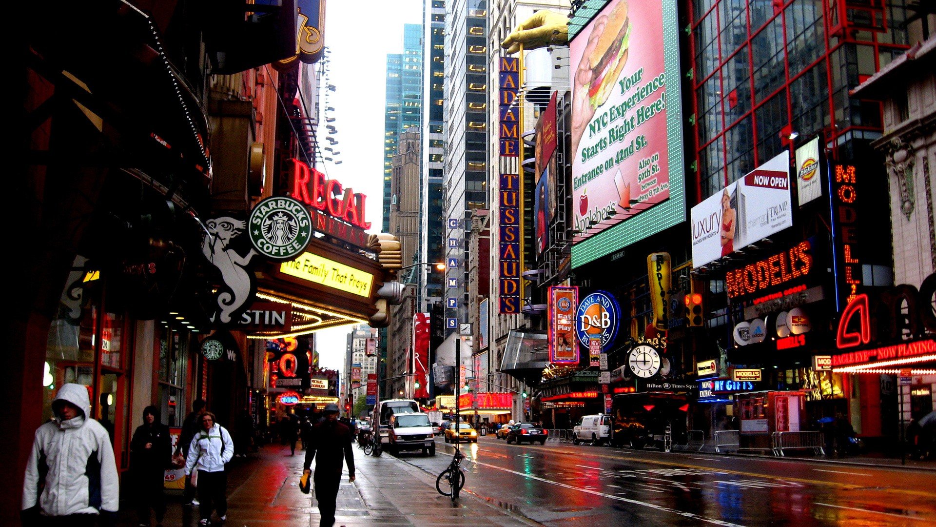 New York City Street HD Wallpaper