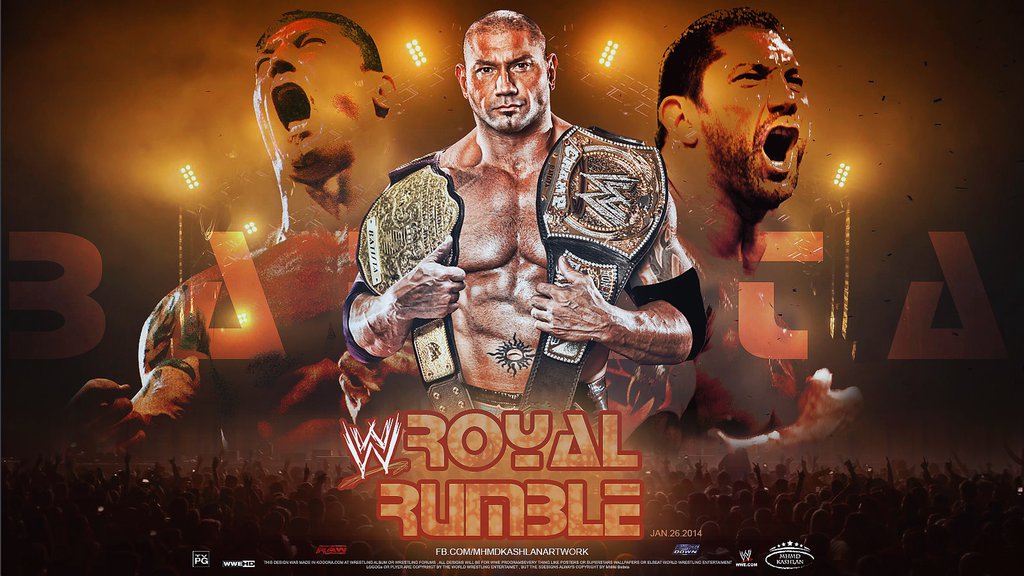 Batista Royal Rumble HD Wallpaper By Mhmd