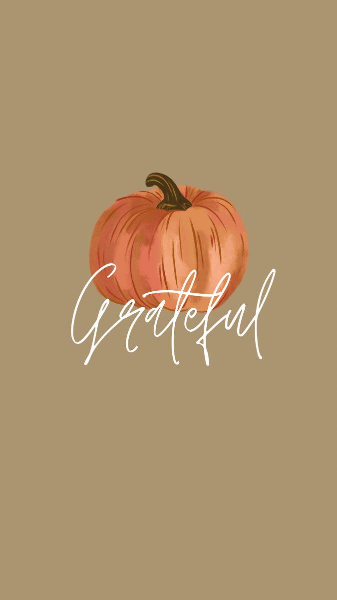 Fall Thanksgiving iPhone Wallpaper In