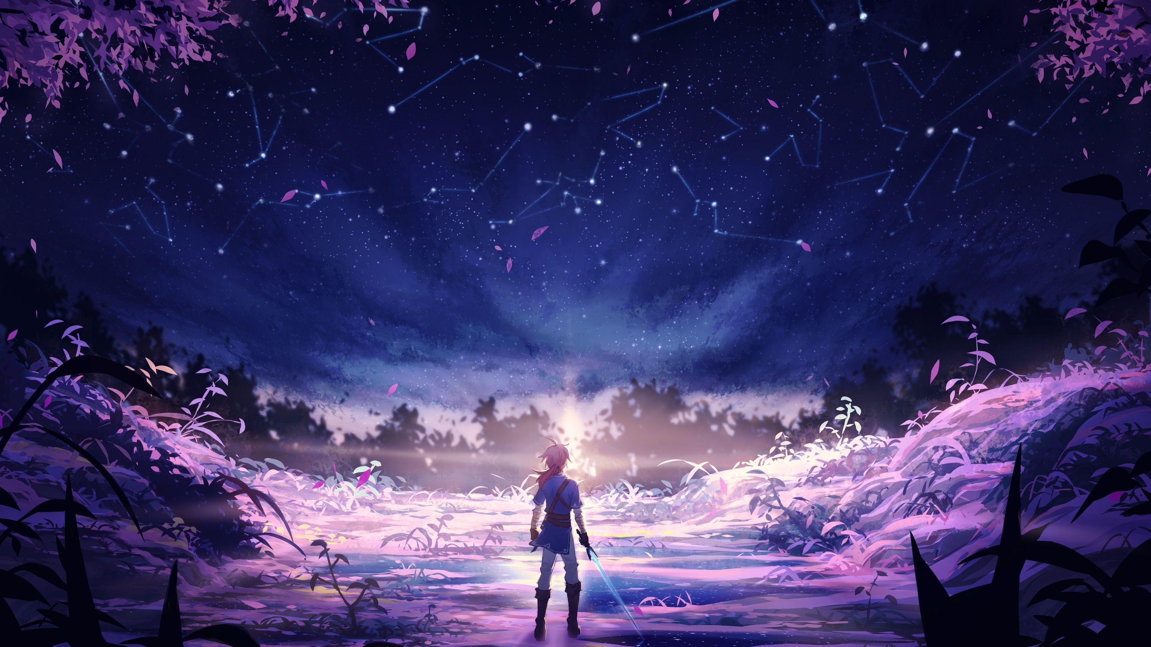 The Legend Of Zelda Breath Wild Game Art 4k