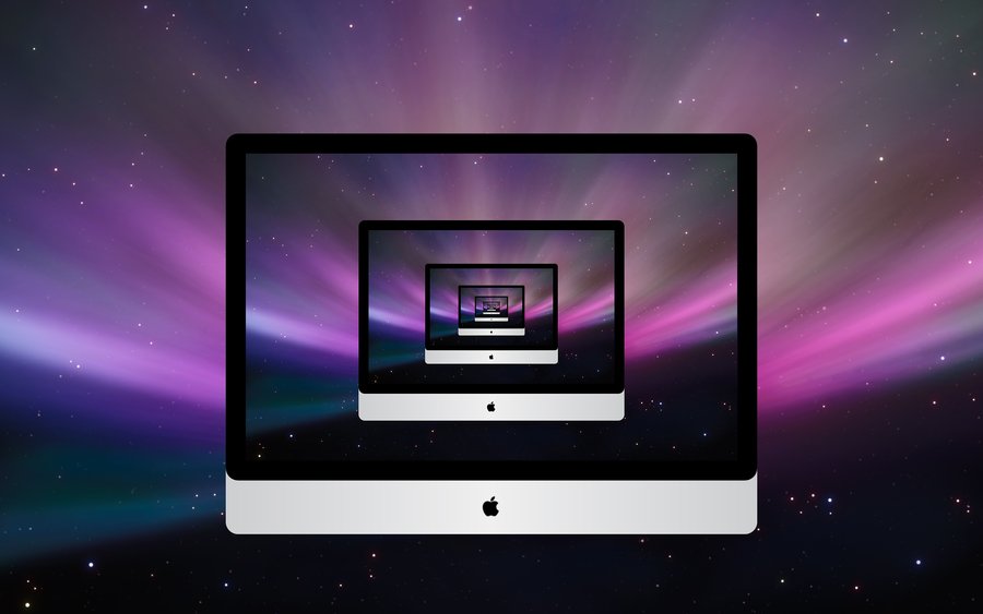 Wallpaper Imac HD Mac Apple Blue Fr O