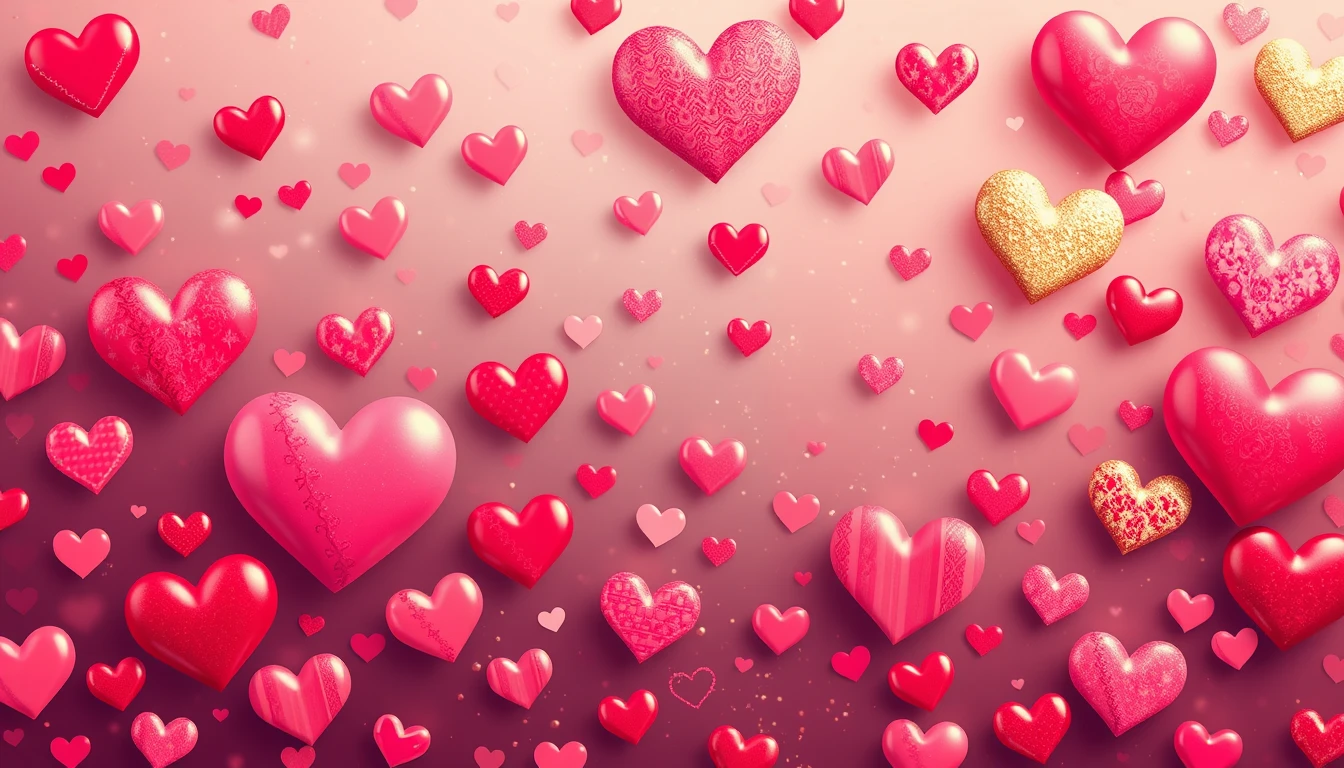 Hearts Background