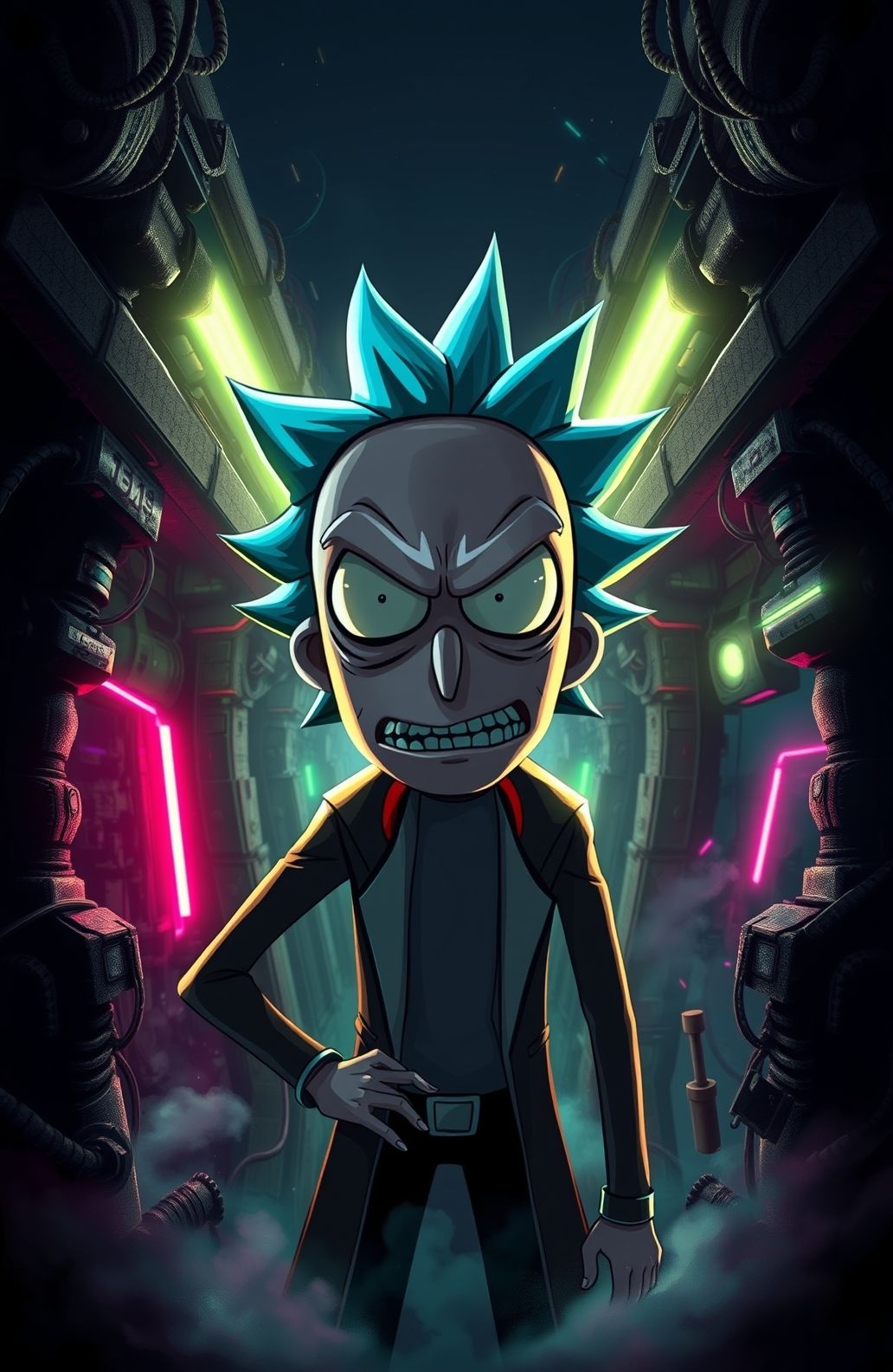 Evil Morty Wallpaper