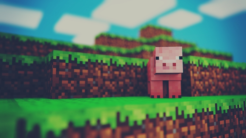 Pig Time   Minecraft by MuuseDesign on