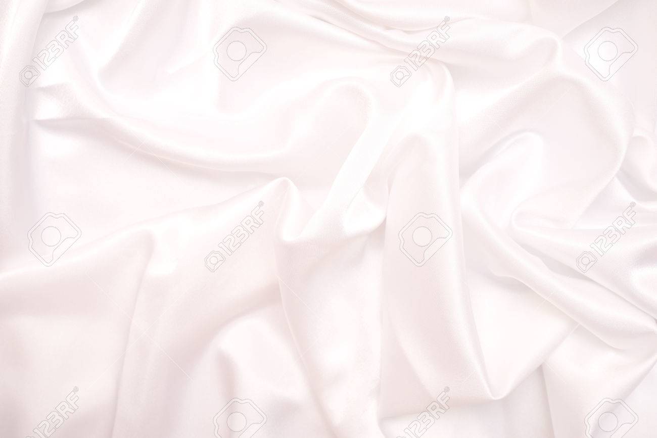 Smooth Elegant White Silk Background Stock Photo Picture And