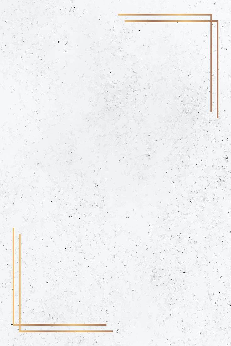 Gold Frame On White Marble Background Vector Premium Image By