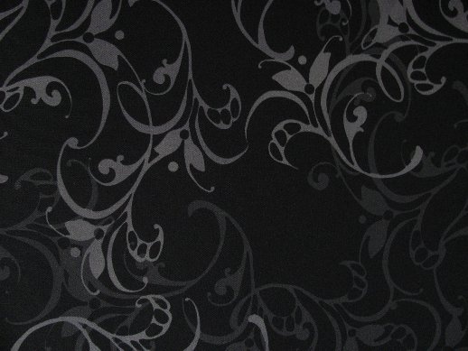 Black Scroll Wallpaper Work Pattern Colour