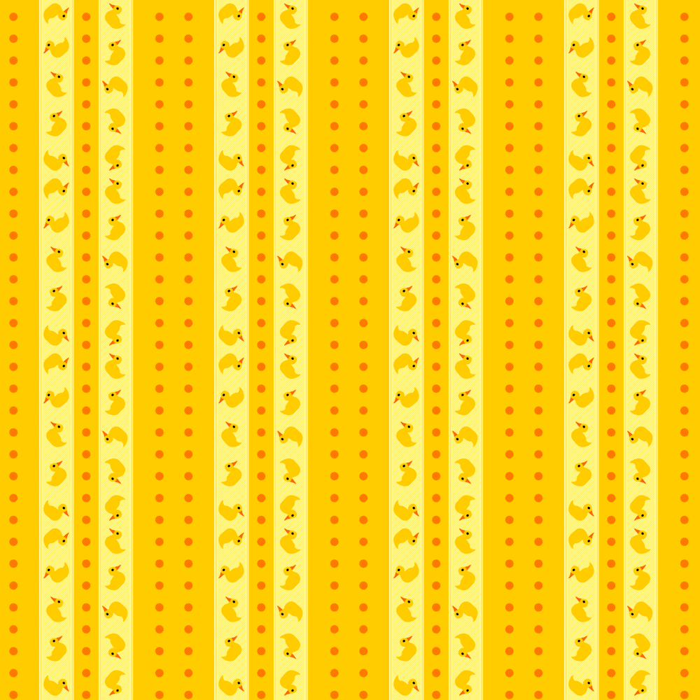 Rubber Duck Wallpaper And Dots Ducky