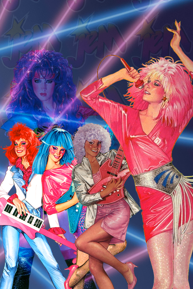 Asi fue pygar Jem The Holograms iPhone wallpaper by