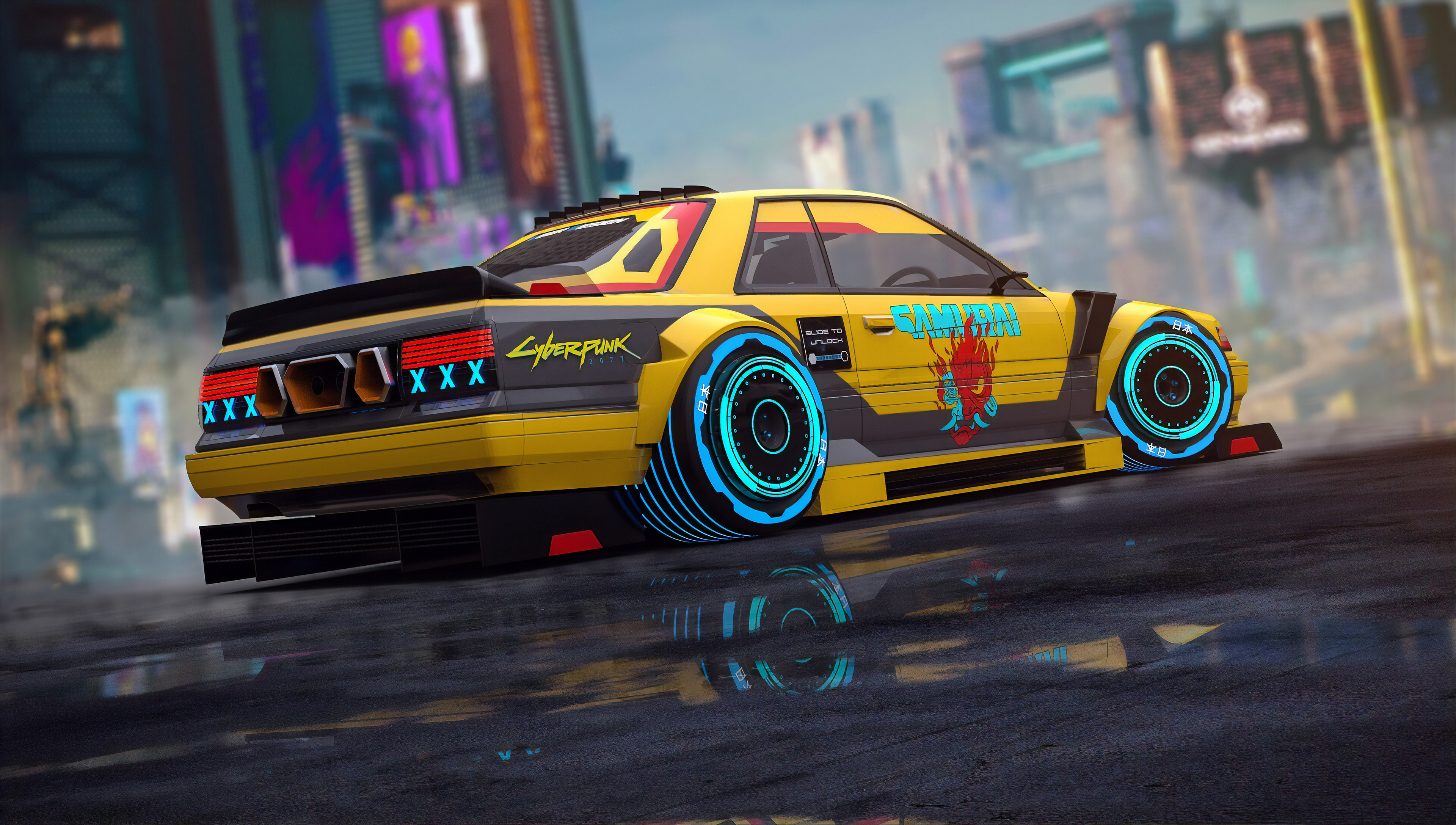 Cyberpunk Car Art 4k Wallpaper HD Games Image Photos And